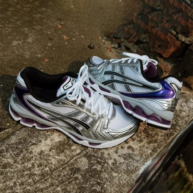 Gel Kayano 14 White Dark Grape